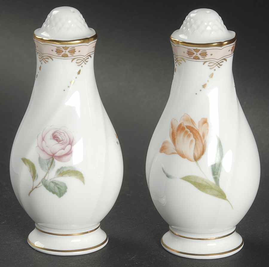 Maison Fleur Salt & Pepper Set by Noritake-1