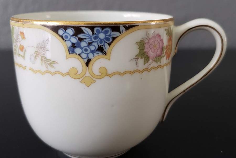 The Magenta Flat Demitasse Cup by Noritake-1