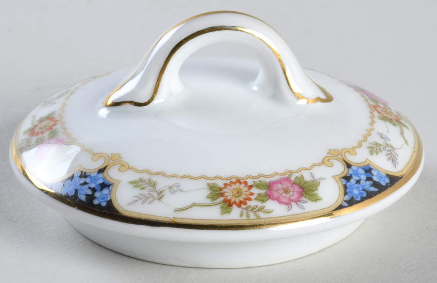 The Magenta Lid for Sugar Bowl by Noritake-1