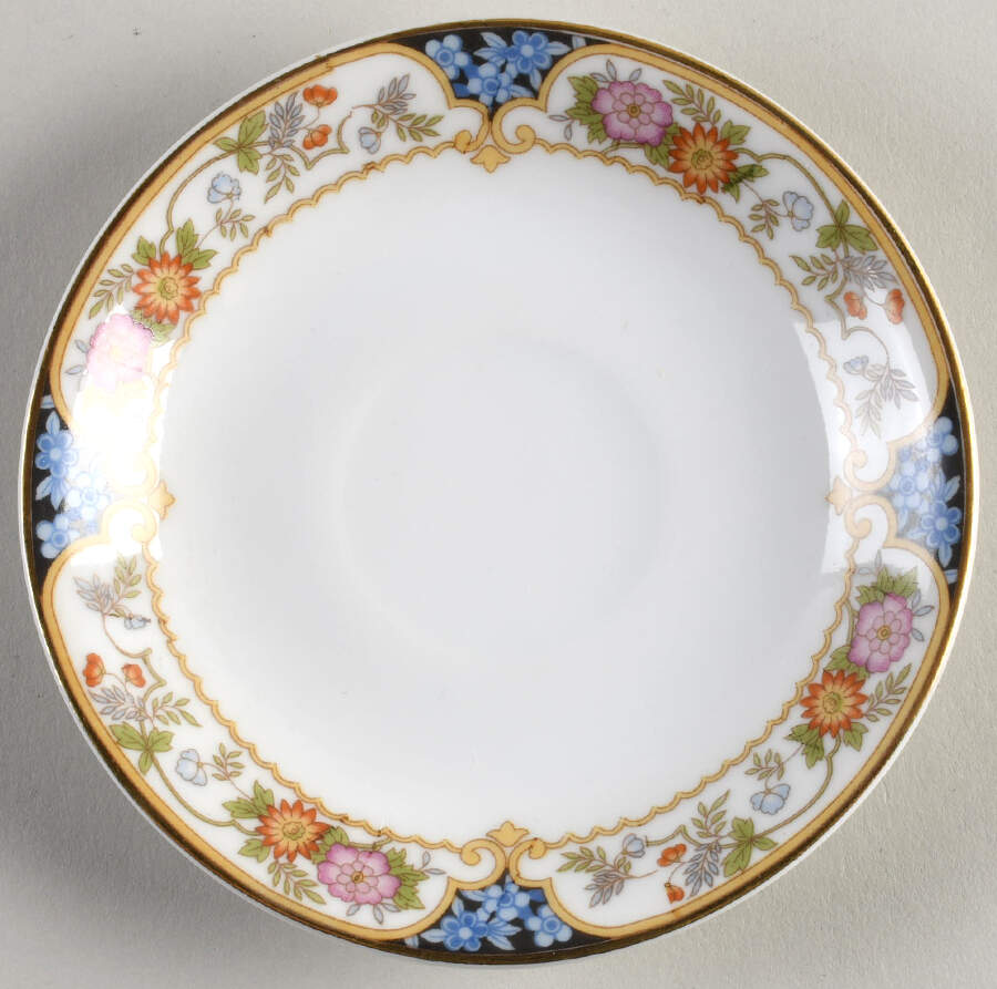 The Magenta Saucer for Flat Demitasse Cup by Noritake-1
