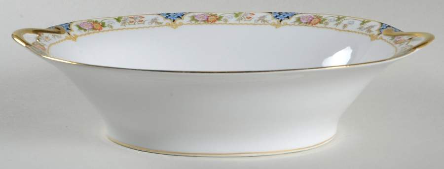 The Magenta 10" Oval Vegetable Bowl by Noritake-1