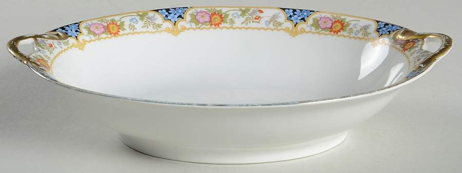 The Magenta 9" Oval Vegetable Bowl by Noritake-1