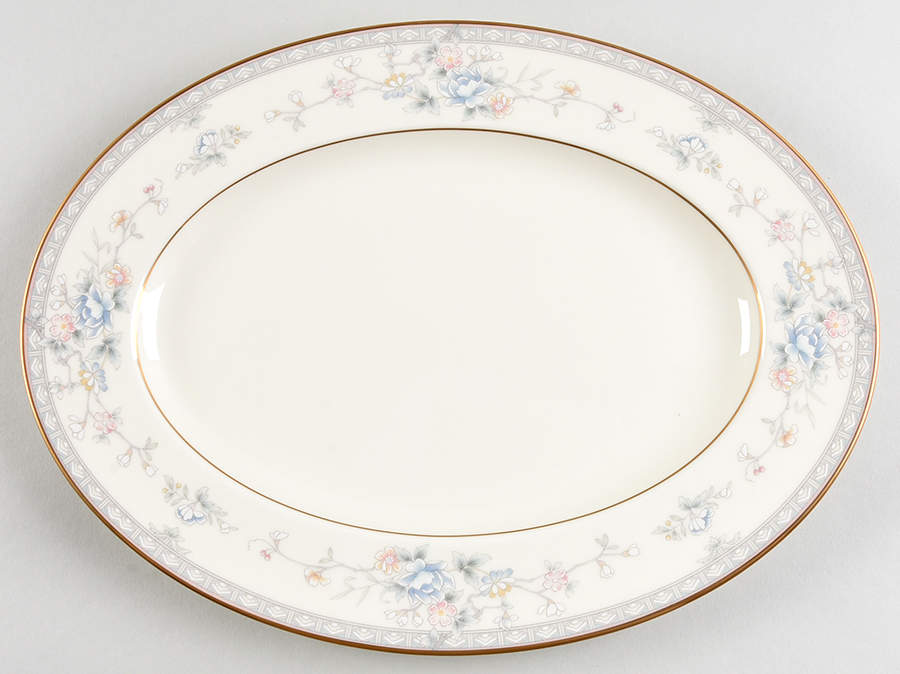 Mandarin Garden 12" Oval Serving Platter by Noritake-1