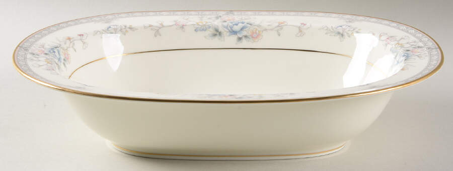 Mandarin Garden 10" Oval Vegetable Bowl by Noritake-1
