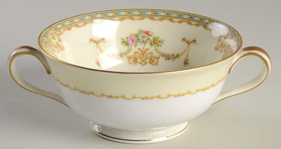 Magnolia Footed Cream Soup Bowl by Noritake-1