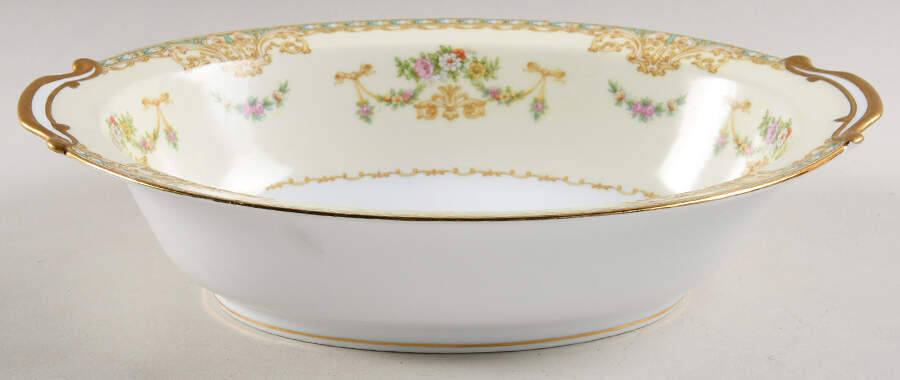 Magnolia 10" Oval Vegetable Bowl by Noritake-1