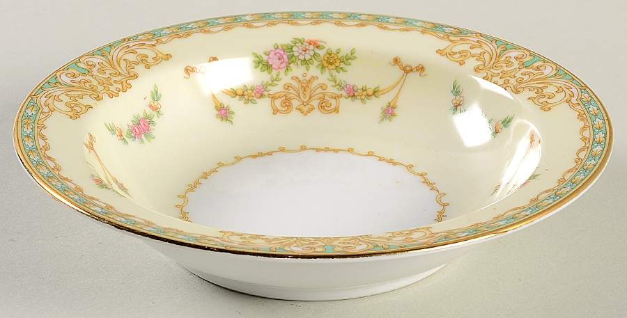 Magnolia Rim Fruit/Dessert (Sauce) Bowl by Noritake-1