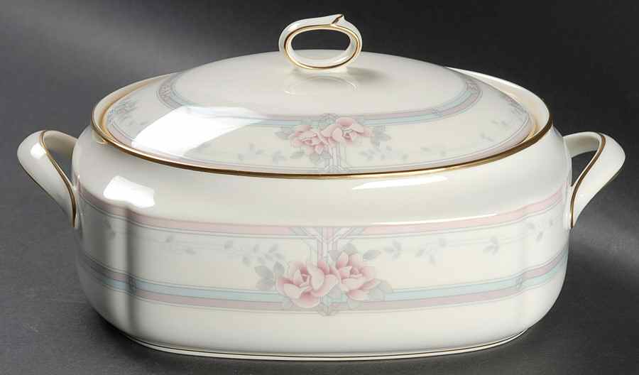 Magnificence Oval Covered Vegetable by Noritake-1