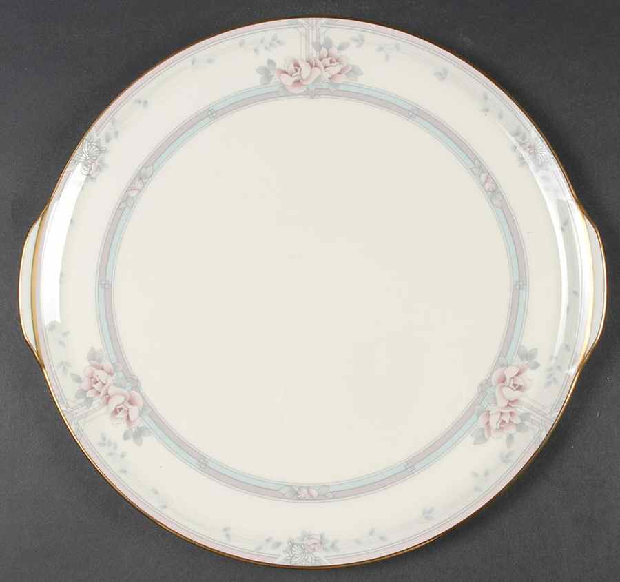 Magnificence Handled Cake Plate by Noritake-1