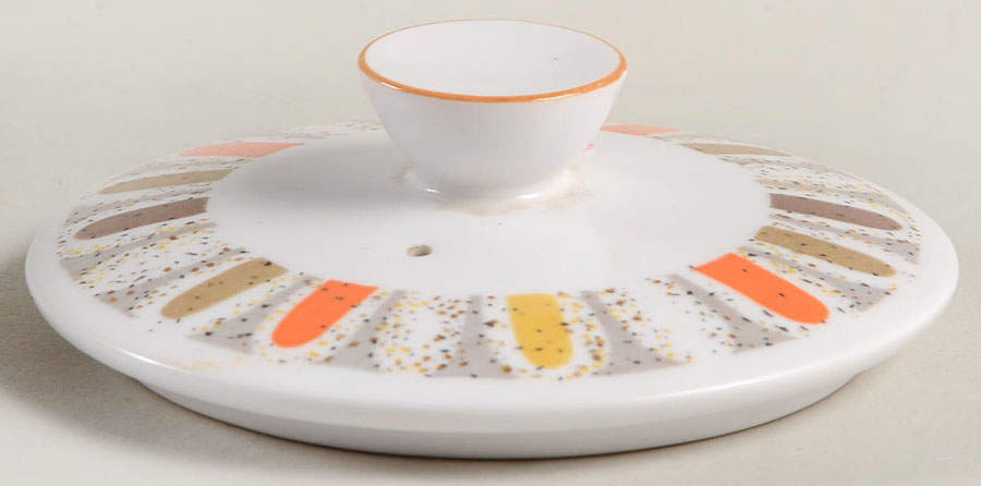 Mardi Gras Lid for Teapot No Removable Top Handle by Noritake-1