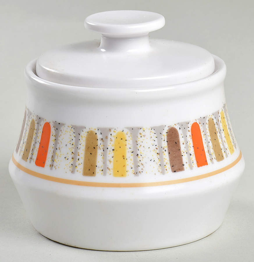 Mardi Gras Sugar Bowl & Lid by Noritake-1