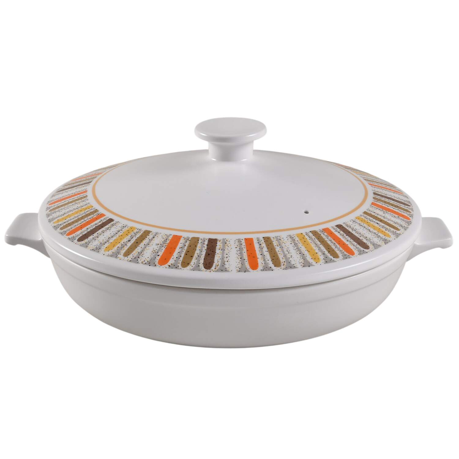 Mardi Gras Large Skillet & Lid by Noritake-1
