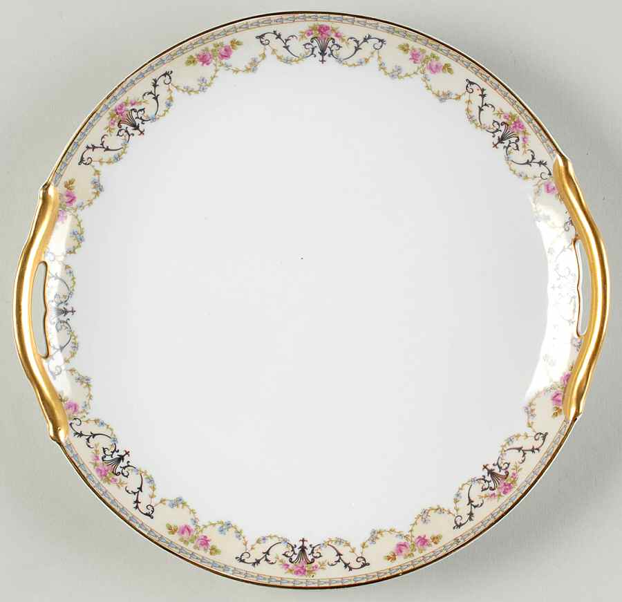 Majestic Handled Cake Plate by Noritake-1