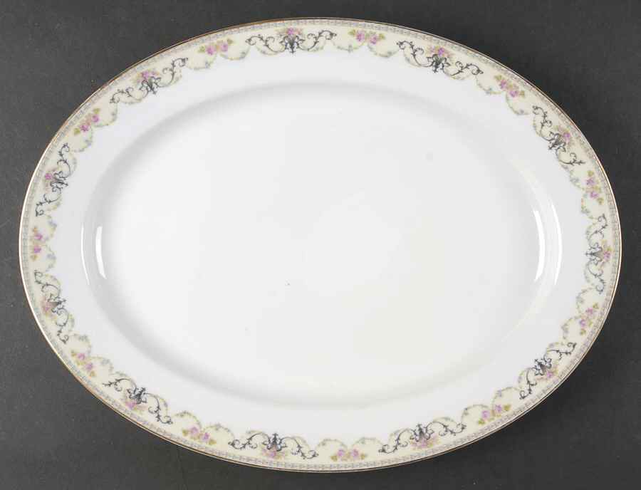 Majestic 16" Oval Serving Platter by Noritake-1