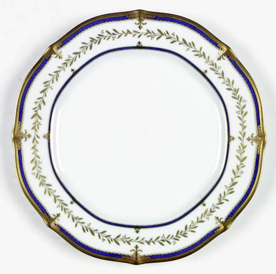 Majesty Blue Dinner Plate by Noritake-1