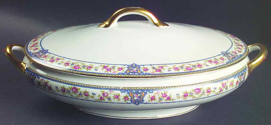The Malay Oval Covered Vegetable by Noritake-1