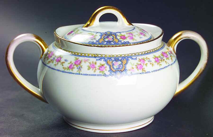 The Malay Sugar Bowl & Lid by Noritake-1