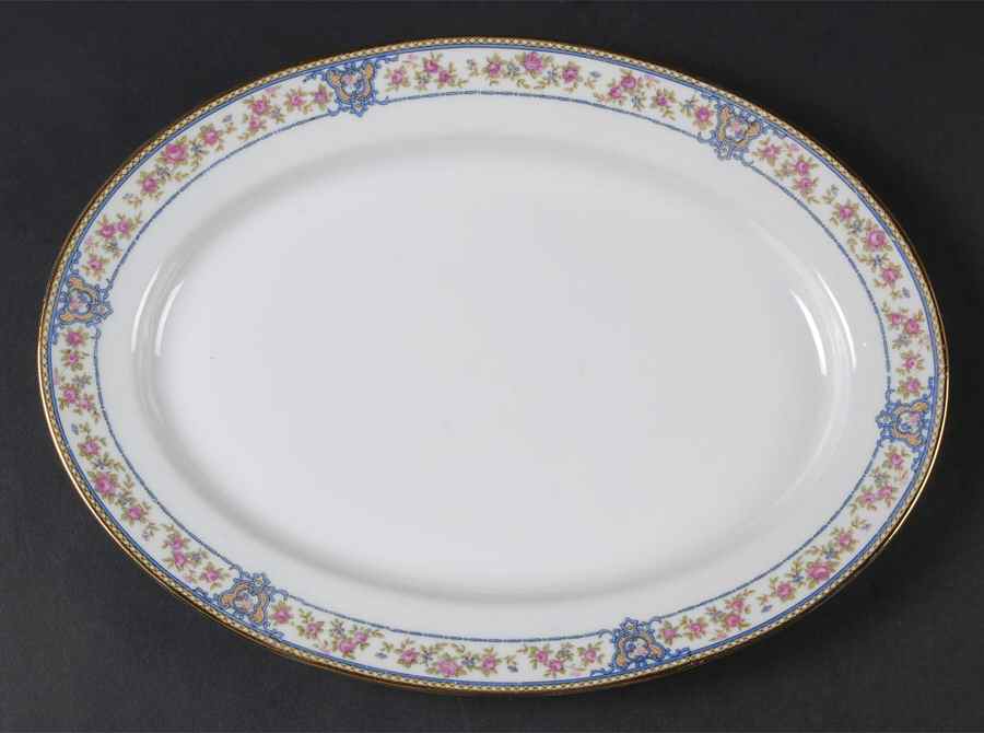 The Malay 11" Oval Serving Platter by Noritake-1