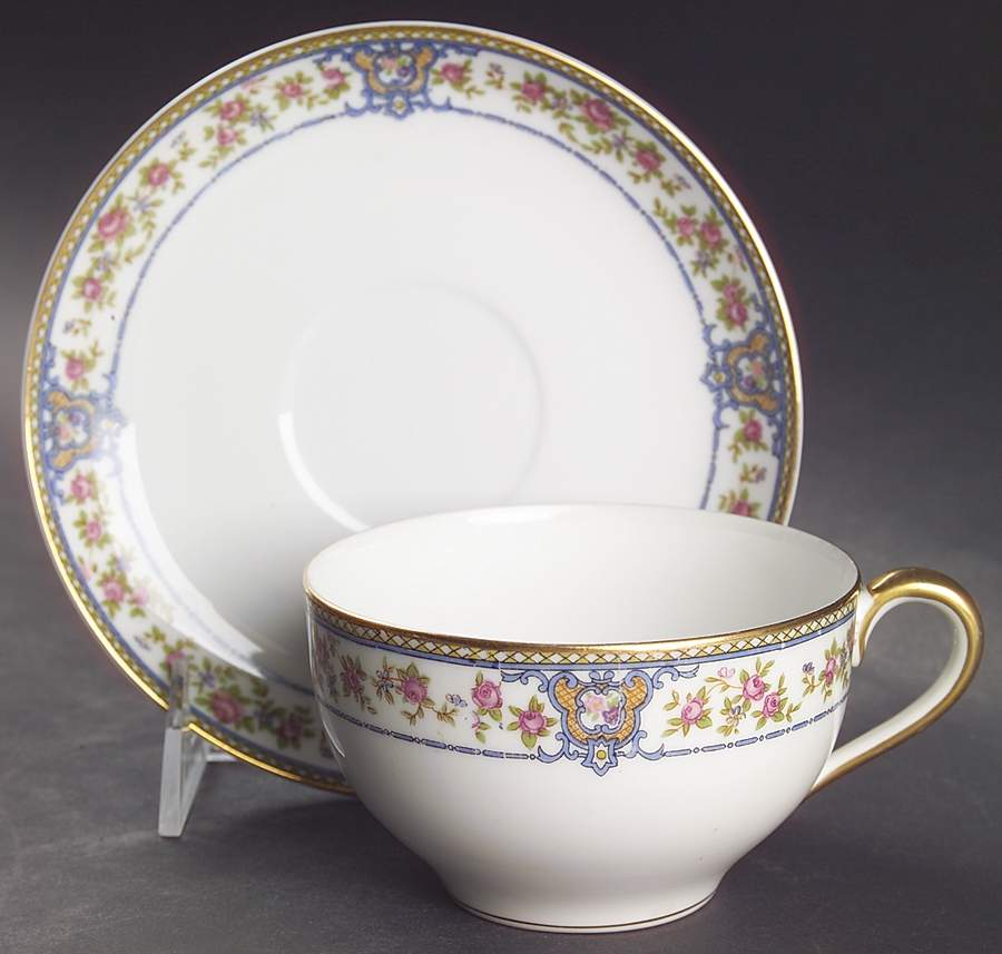 The Malay Flat Cup & Saucer Set by Noritake-1
