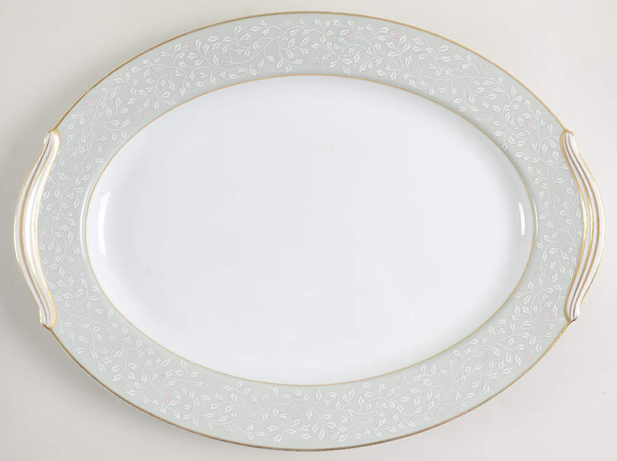Malibu 16" Oval Serving Platter by Noritake-1