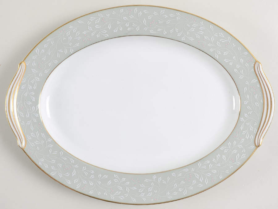 Malibu 11" Oval Serving Platter by Noritake-1