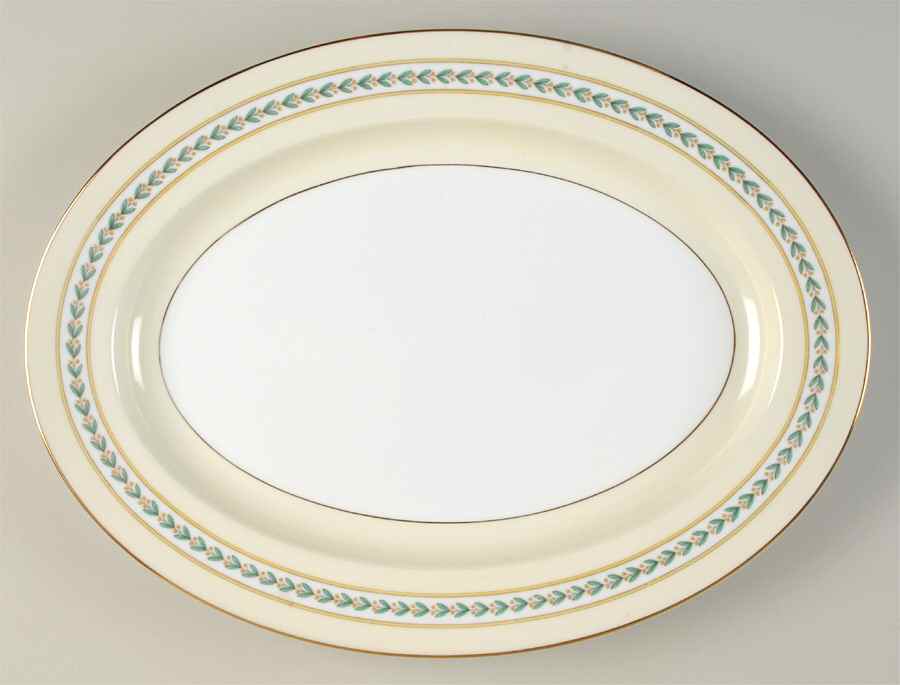 Malibu 16" Oval Serving Platter by Noritake-1