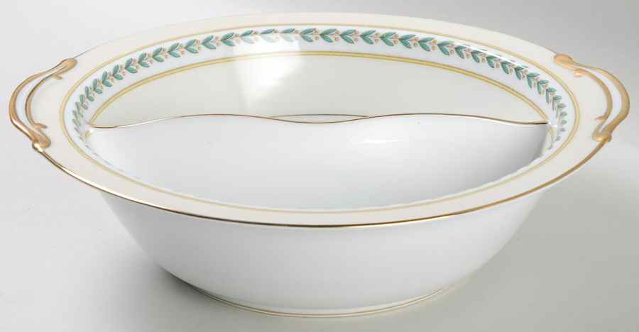 Malibu Round Divided Vegetable Bowl by Noritake-1