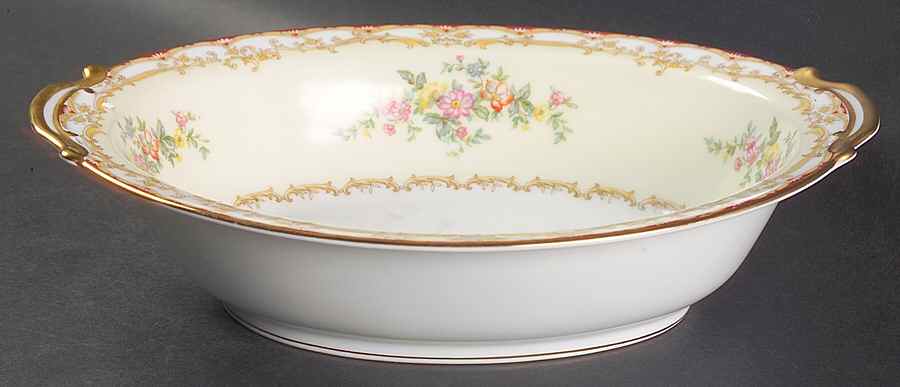 Malona 10" Oval Vegetable Bowl by Noritake-1