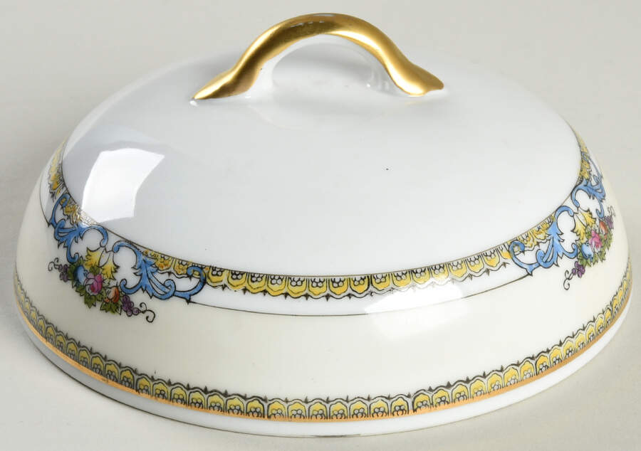 Malvern Lid for Round Butter by Noritake-1