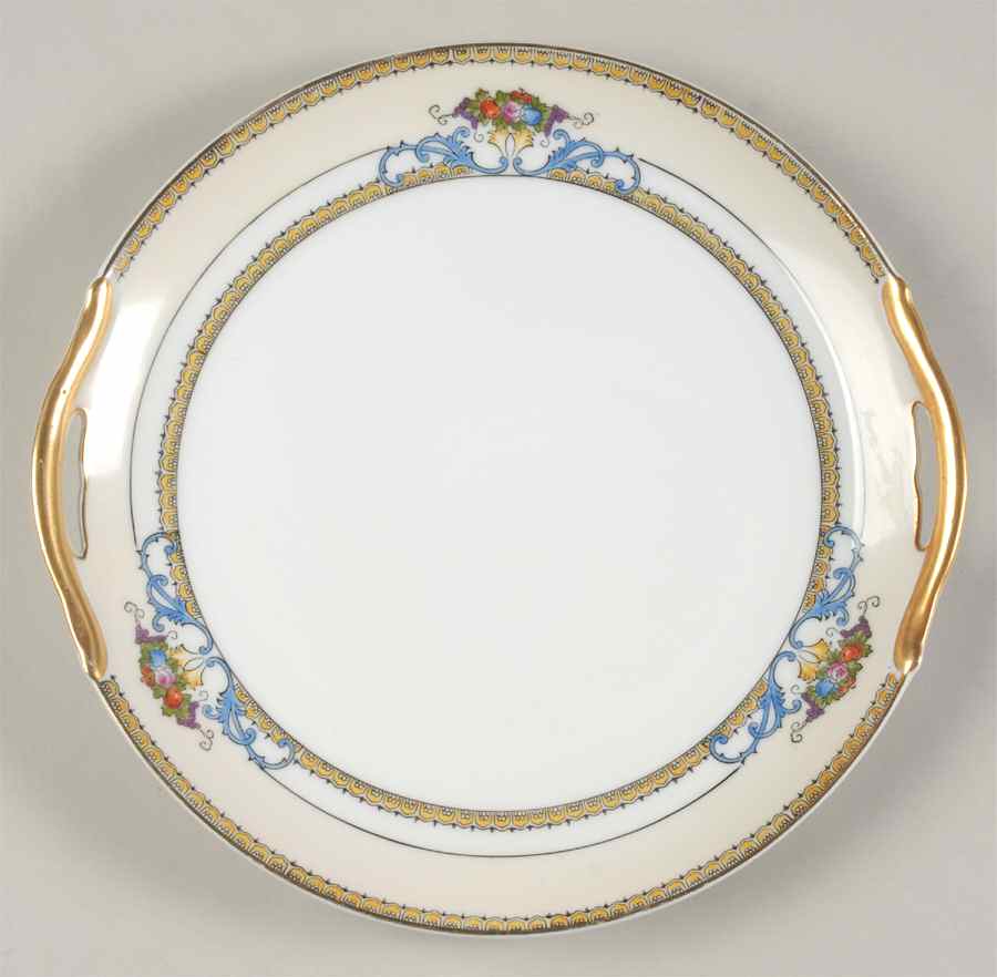 Malvern Handled Cake Plate by Noritake-1