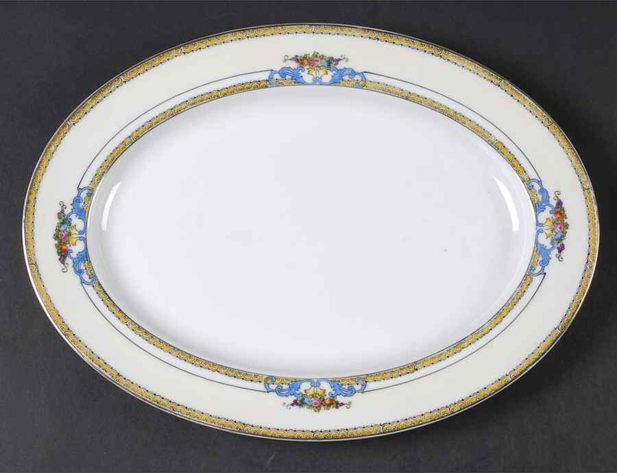 Malvern 11" Oval Serving Platter by Noritake-1