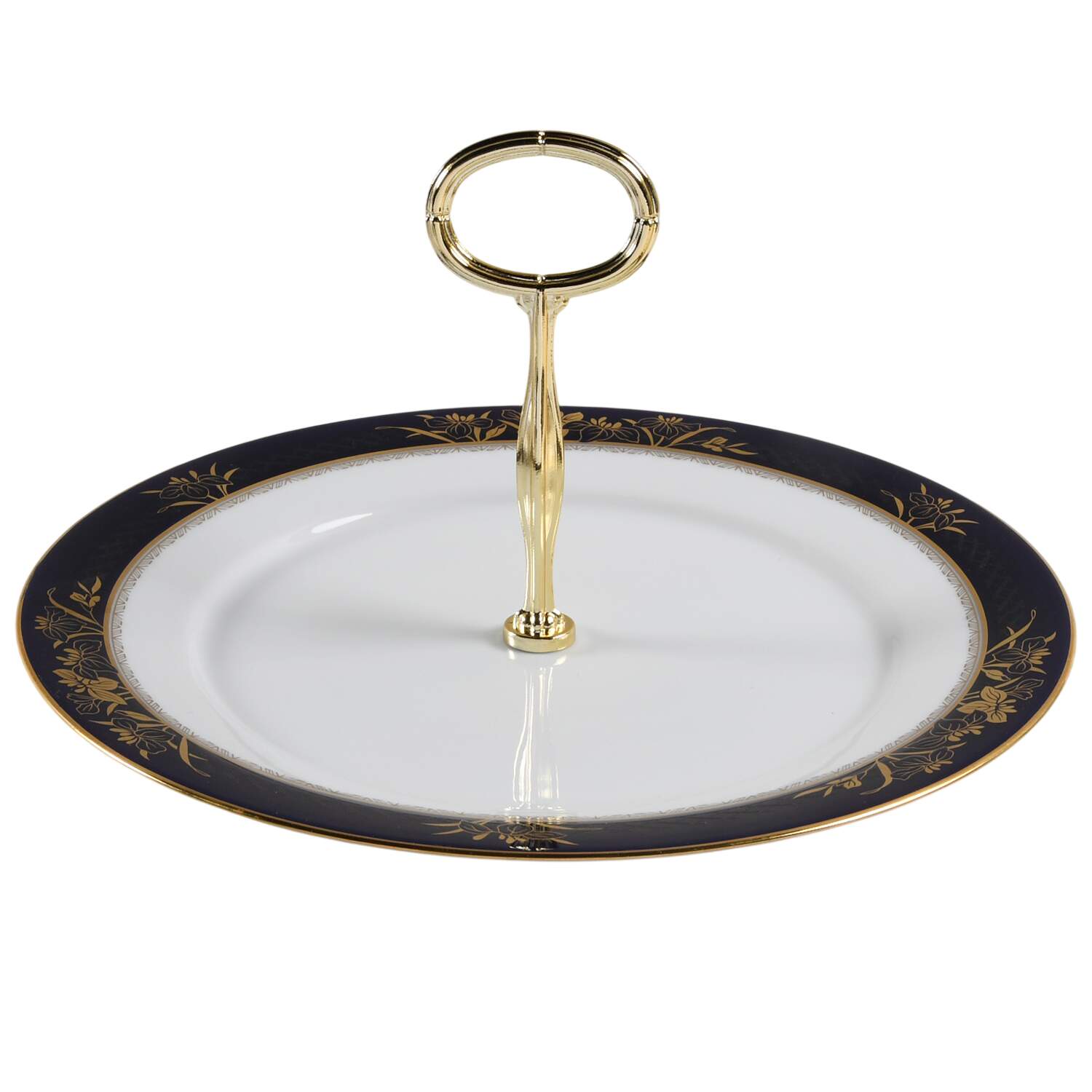 Mandalay Round Serving Plate with Center Handle (Dp) Hc by Noritake-1