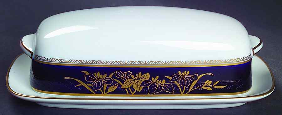 Mandalay 1/4 Lb Covered Butter by Noritake-1