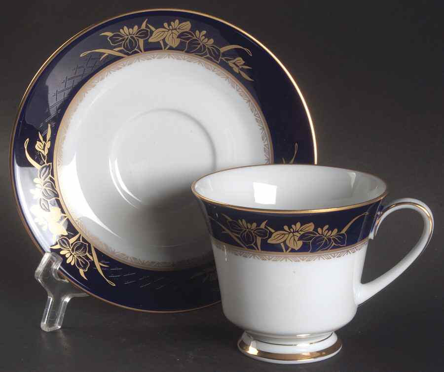 Mandalay Footed Cup & Saucer Set by Noritake-1