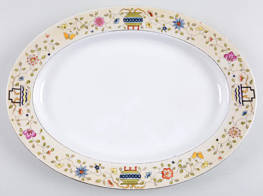 Mandarin 14" Oval Serving Platter by Noritake-1