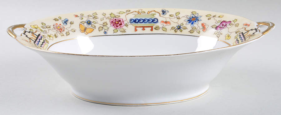 Mandarin 10" Oval Vegetable Bowl by Noritake-1