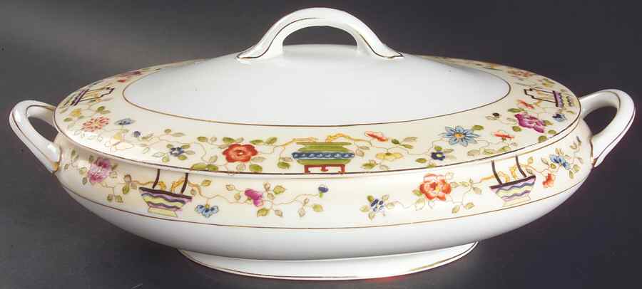 Mandarin Oval Covered Vegetable by Noritake-1