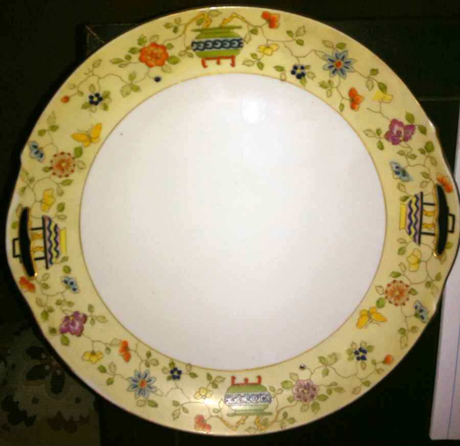 Mandarin Handled Cake Plate by Noritake-1