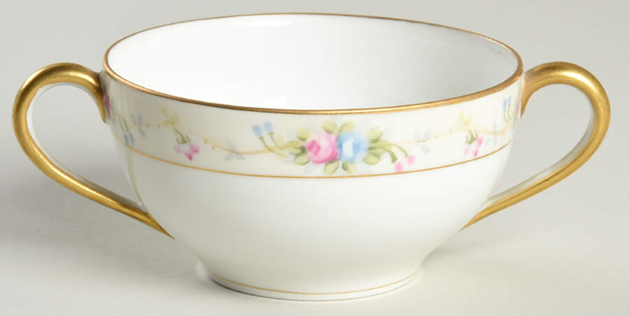 Marguerite Flat Bouillon Cup by Noritake-1
