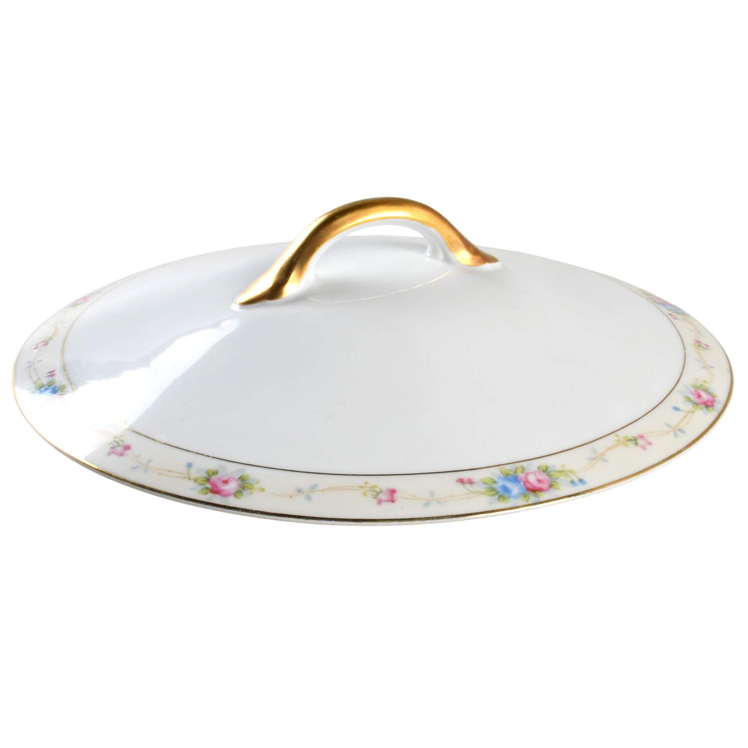 Marguerite Lid for Round Vegetable by Noritake-1