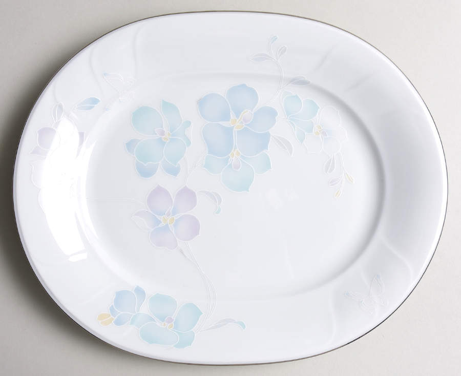 Marblehill 13" Oval Serving Platter by Noritake-1