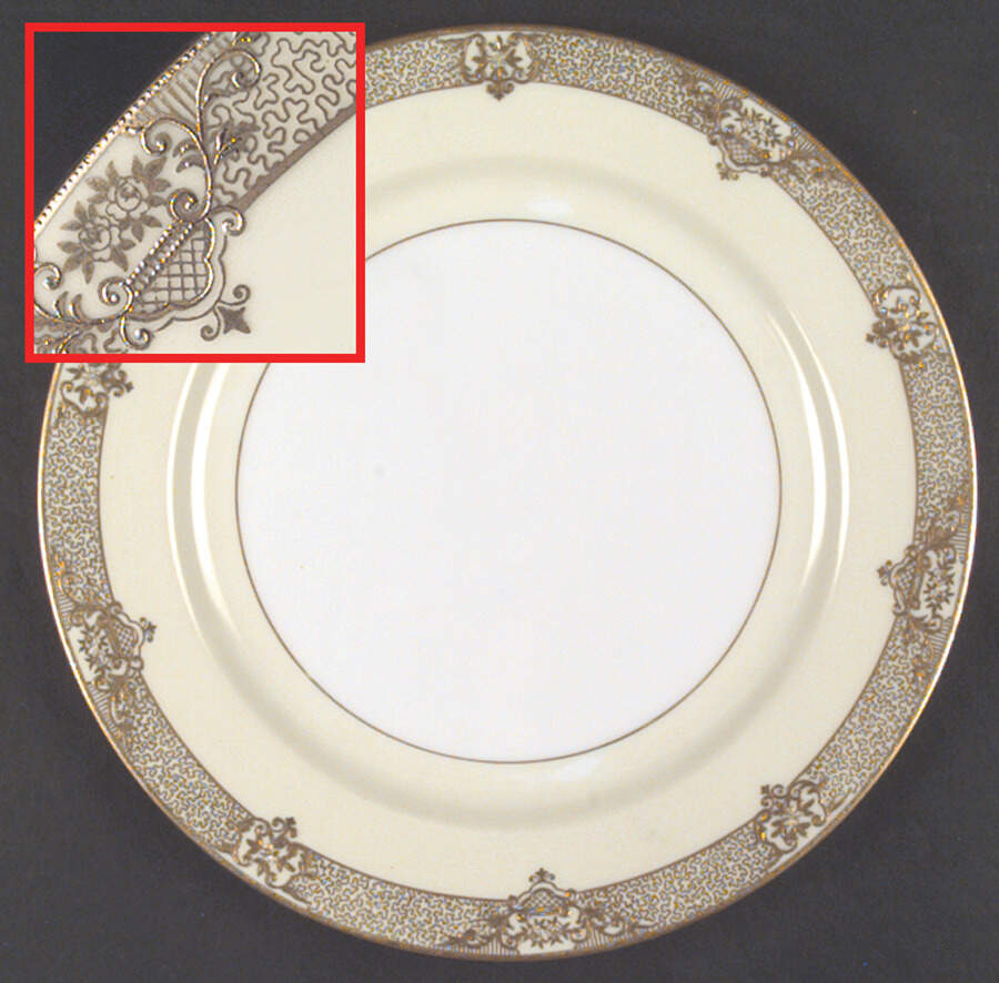 Marcisite Dinner Plate by Noritake-1