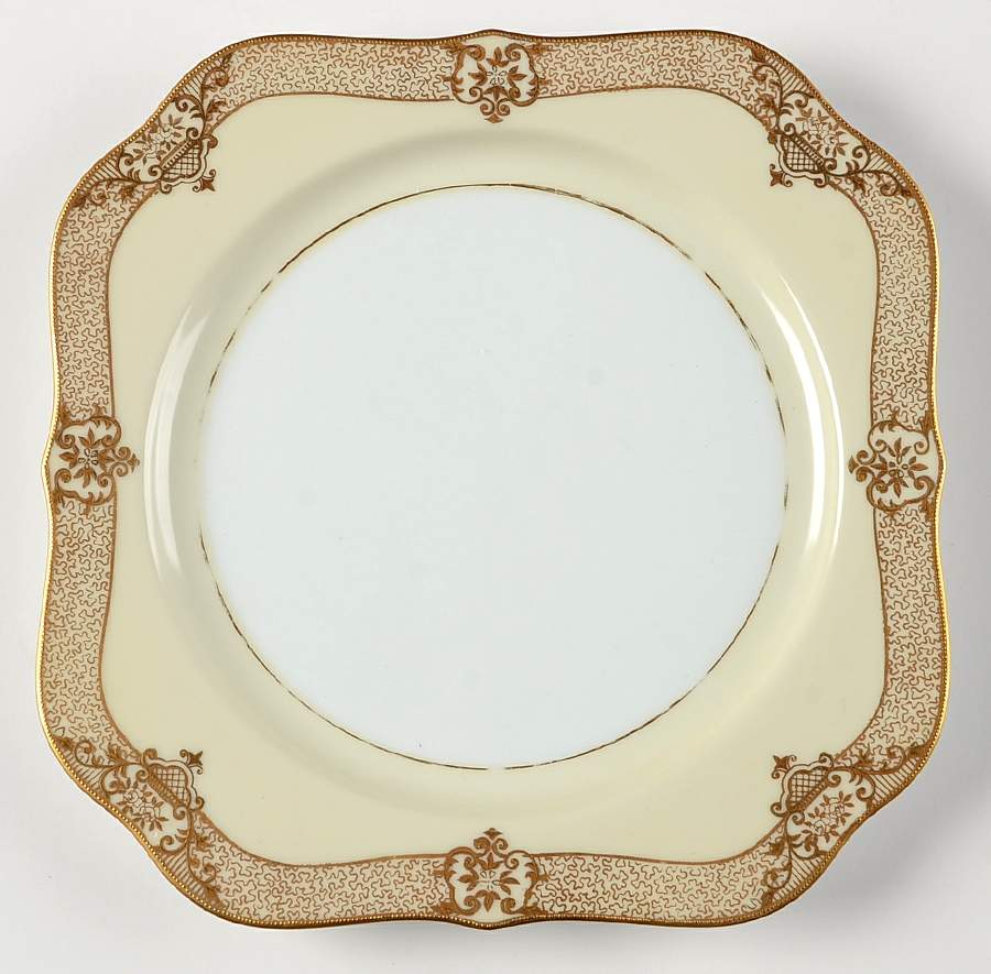 Marcisite Square Salad Plate by Noritake-1