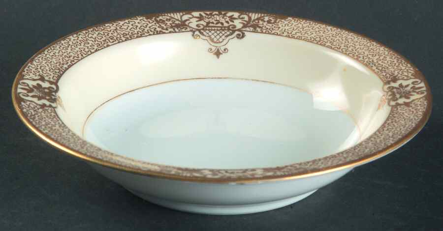 Marcisite Rim Fruit/Dessert (Sauce) Bowl by Noritake-1