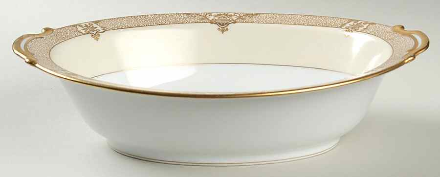 Marcisite 10" Oval Vegetable Bowl by Noritake-1