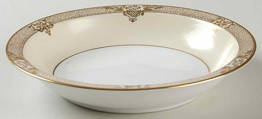 Marcisite Rim Soup Bowl by Noritake-1