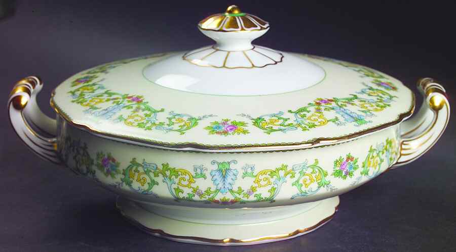 Marcola Round Covered Vegetable by Noritake-1