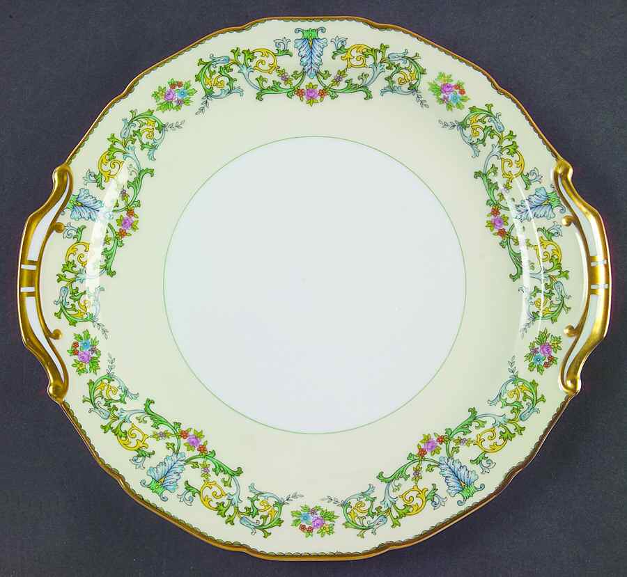 Marcola Handled Cake Plate by Noritake-1