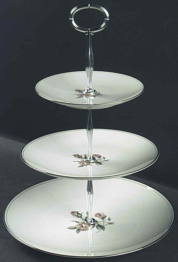 Margot 13 7/8"-14 1/4" 3-Tiered Serving Tray(DP,SP,BB) HC by Noritake-1