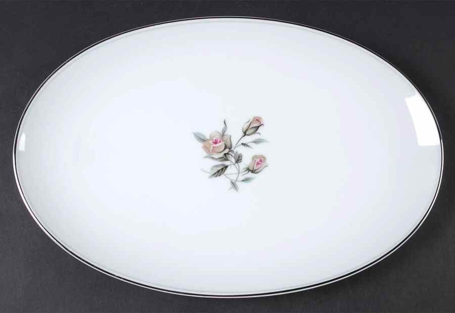 Margot 12" Oval Serving Platter by Noritake-1